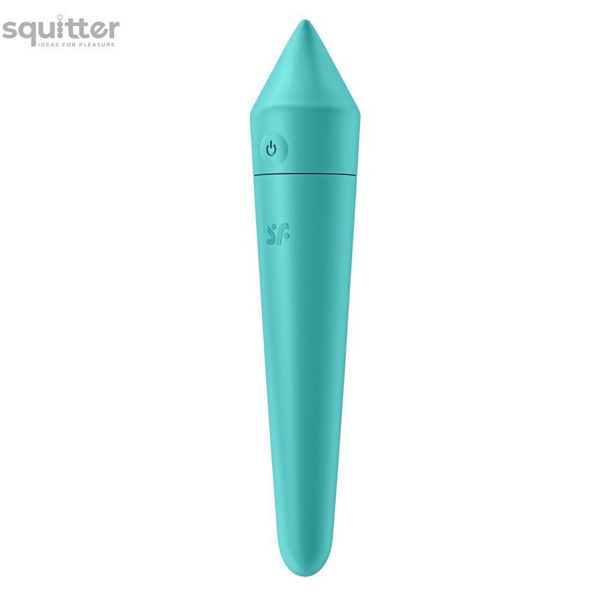 Смарт міні-вібратор Satisfyer Ultra Power Bullet 8 Turquoise SO5437 - онлайн-сексшоп Сквітер