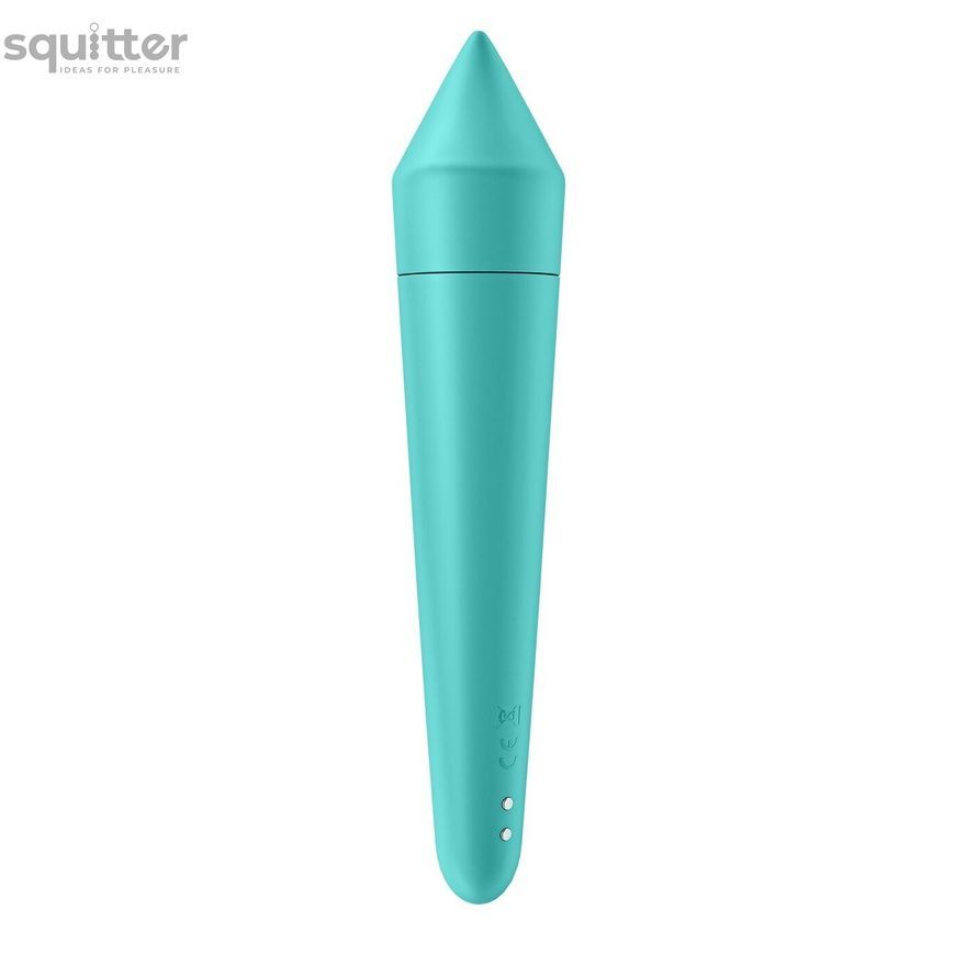 Смарт міні-вібратор Satisfyer Ultra Power Bullet 8 Turquoise SO5437 - онлайн-сексшоп Сквітер