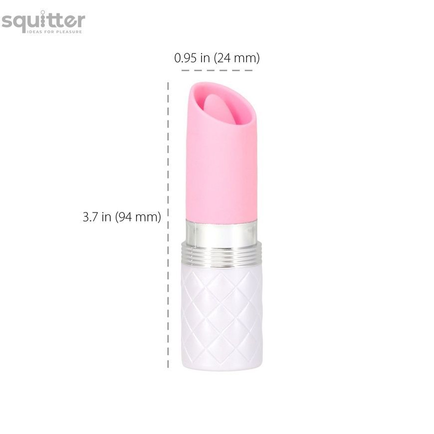 Вібратор Pillow Talk Lusty Luxurious Flickering Massager - Pink SO7751 - онлайн-сексшоп Сквітер