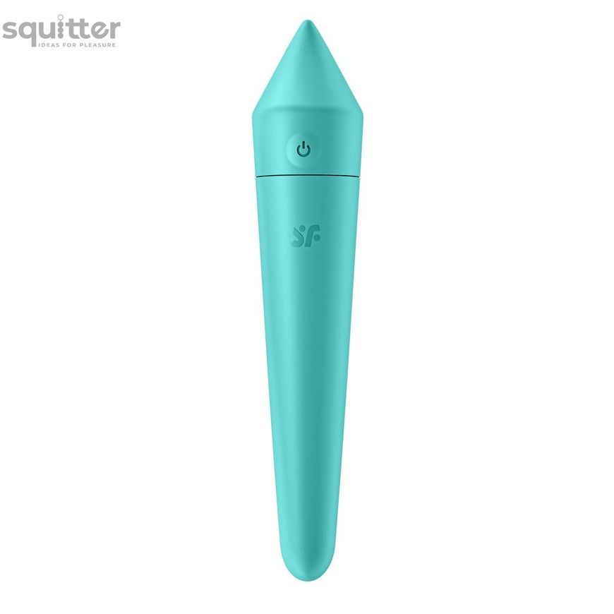 Смарт міні-вібратор Satisfyer Ultra Power Bullet 8 Turquoise SO5437 - онлайн-сексшоп Сквітер