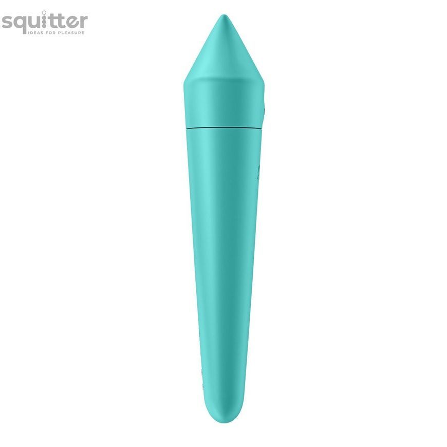 Смарт міні-вібратор Satisfyer Ultra Power Bullet 8 Turquoise SO5437 - онлайн-сексшоп Сквітер