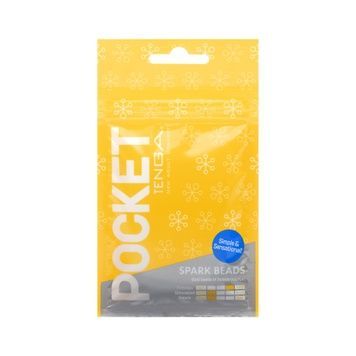 Мастурбатор TENGA Pocket Spark Beads SO5599 - онлайн-сексшоп Сквітер