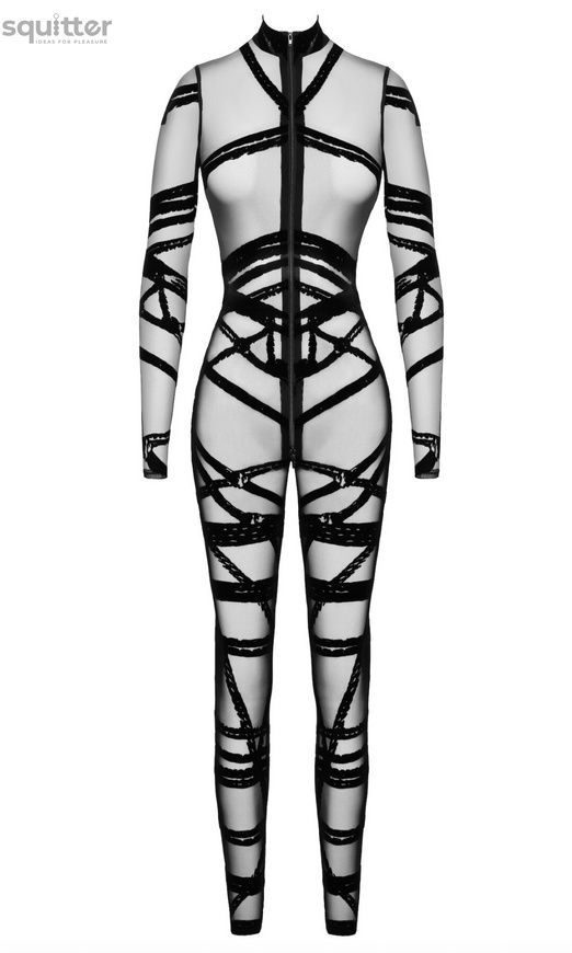 Комбінезон Noir Handmade F357 Bondesque Catsuit L SX4054 - онлайн-сексшоп Сквітер