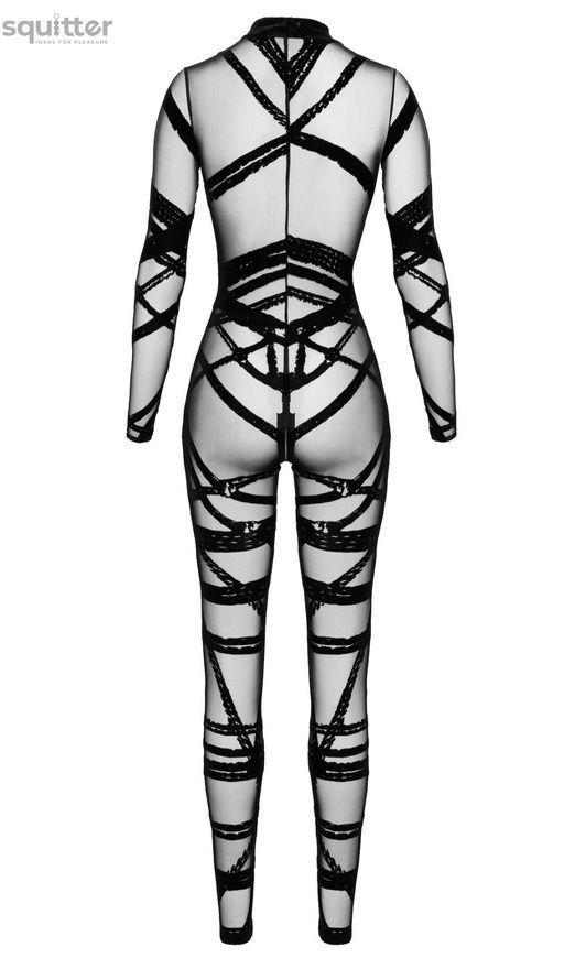 Комбінезон Noir Handmade F357 Bondesque Catsuit L SX4054 - онлайн-сексшоп Сквітер