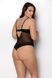 Боди Passion Exclusive North Body 4XL/5XL black, открытая грудь, с доступом, винил и кружеваSO7108,2 - интернет-магазин интимных товаров Squitter