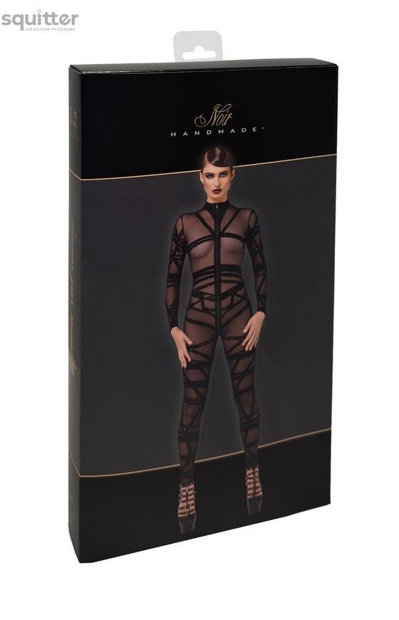 Комбінезон Noir Handmade F357 Bondesque Catsuit L SX4054 - онлайн-сексшоп Сквітер