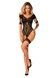 Нейлоновий бодістокінг з імітацією гартер Obsessive Bodystocking G334 S/M/L, black, з доступом SO7700,5 - інтернет-магазин інтимних товарів Squitter