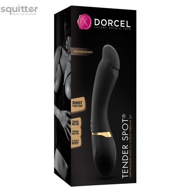 Вибратор Dorcel Tender Spot с гибким стволом и мягким кончиком, с турборежимом SO3076 - онлайн-сексшоп Сквитер