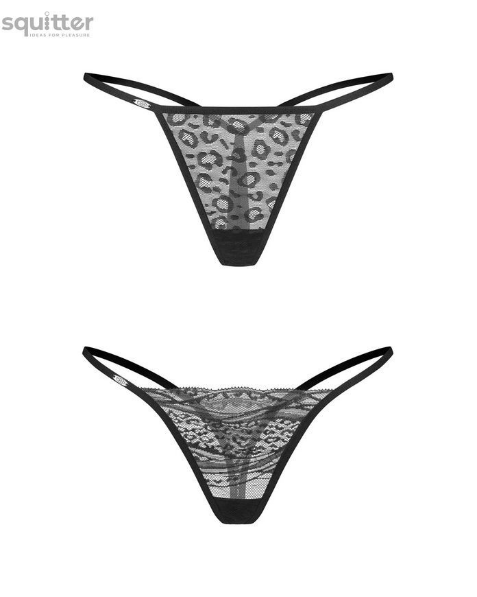Набір трусиків Obsessive Clara 2-pack thong L/XL SX3559 - онлайн-сексшоп Сквітер