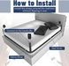 БДСМ-набір LOCKINK YEAHWOW Bed Restraint set SX2844,5 - інтернет-магазин інтимних товарів Squitter