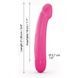 Вибратор Dorcel Real Vibration M Magenta 2.0, диам 3,7см, перезаряжаемый, для точки GSO3571,4 - интернет-магазин интимных товаров Squitter