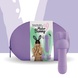 Мини-вибратор FeelzToys Mister Bunny Purple с двумя насадками SO4439 фото 1