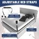 БДСМ-набір LOCKINK YEAHWOW Bed Restraint set SX2844,4 - інтернет-магазин інтимних товарів Squitter
