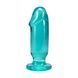 Набір анальних пробок Doc Johnson Crystal Jellies - Anal Starter Kit- Teal SX4427,3 - інтернет-магазин інтимних товарів Squitter