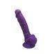 Фалоімітатор SilexD Johnny Purple (MODEL 1 size 7in), двошаровий, силікон+Silexpan, діаметр 3,8 см SO8210,1 - інтернет-магазин інтимних товарів Squitter