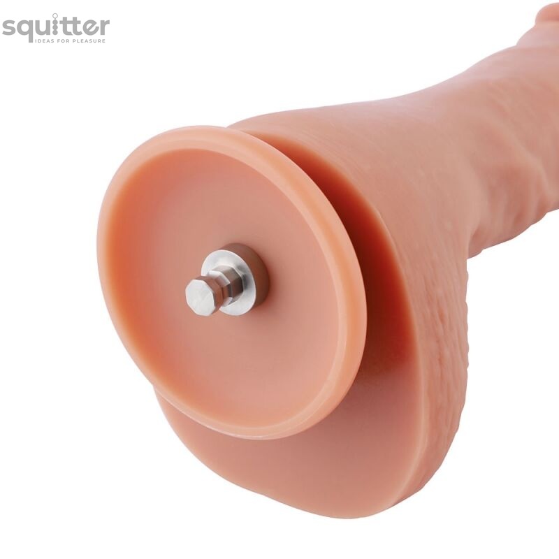 Ультрареалістичний фалоімітатор для секс-машин Hismith 8.3″ 2-layers Silicone Flesh Dildo, двошарови SO6204 фото