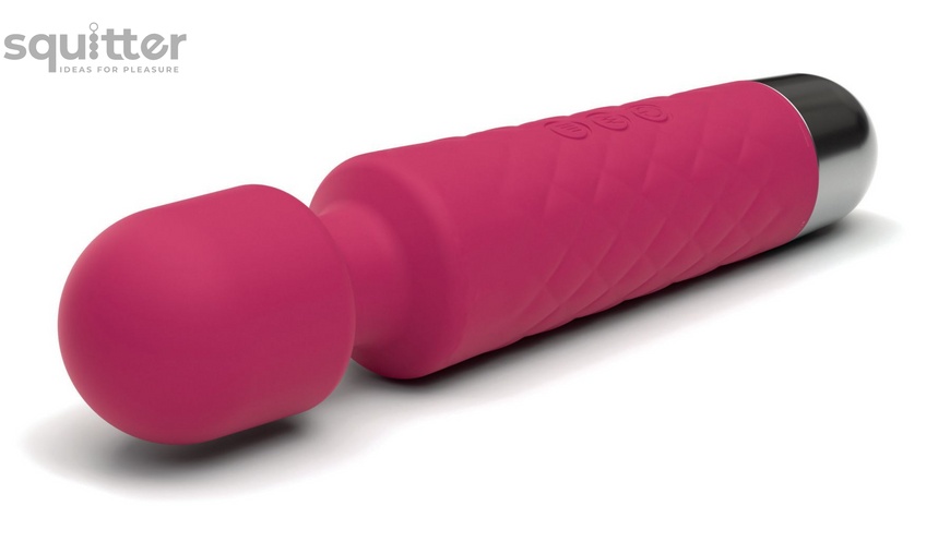 Минивибромассажер Dorcel Wand Wanderful Magenta мощный, водонепроницаемый, 18 режимов работы MD1359 фото