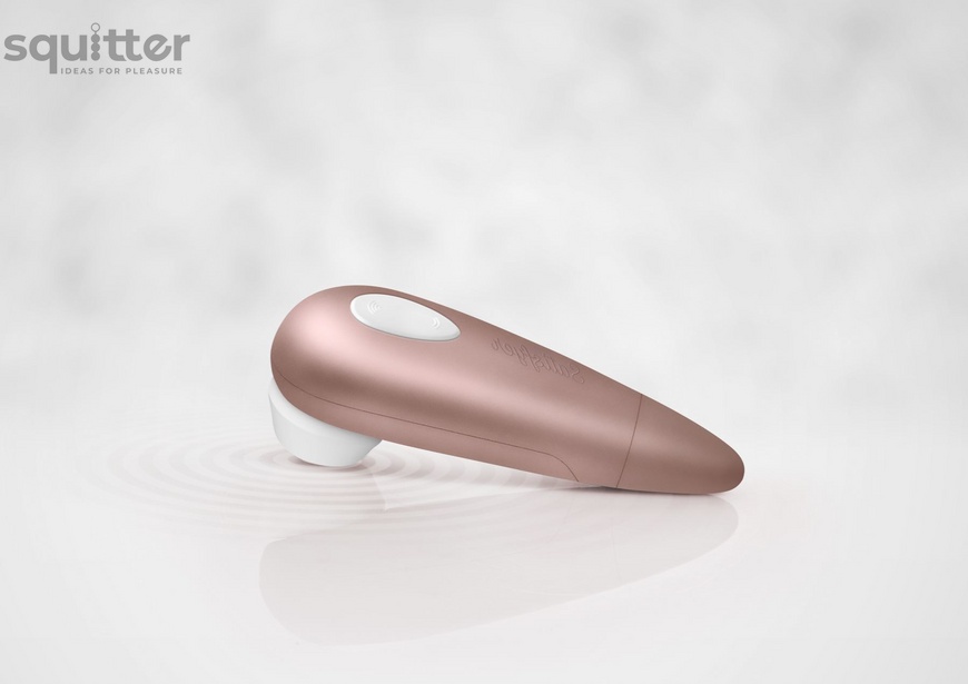 Вакуумний кліторальний стимулятор Satisfyer Number One, на батарейках SO1644 фото