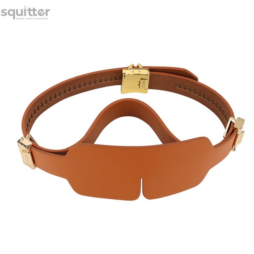 Маска на очі LOCKINK Blindfold Kit- Brown SX0832 фото