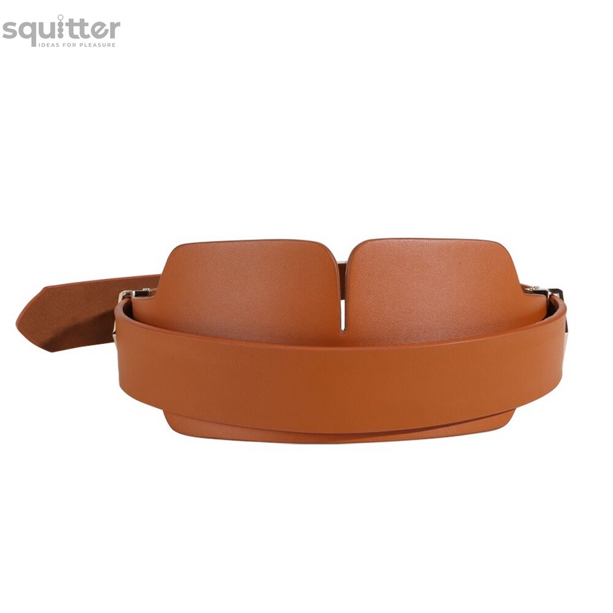 Маска на очі LOCKINK Blindfold Kit- Brown SX0832 фото