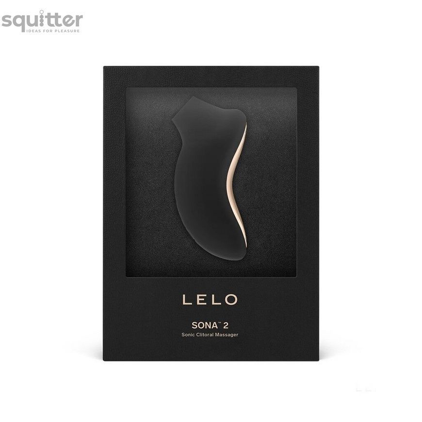 Звуковий стимулятор клітора LELO SONA Black SO8688 - онлайн-сексшоп Сквітер