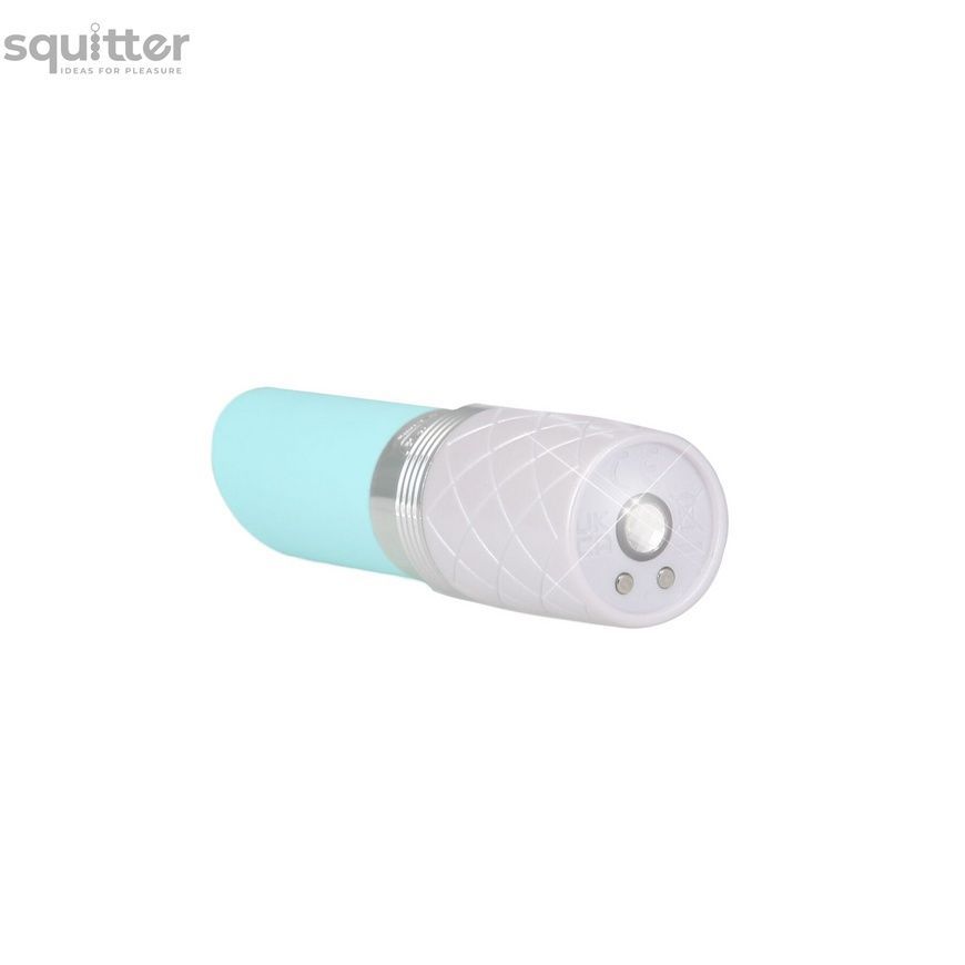 Вібратор Pillow Talk Lusty Luxurious Flickering Massager - Teal SO7752 - онлайн-сексшоп Сквітер