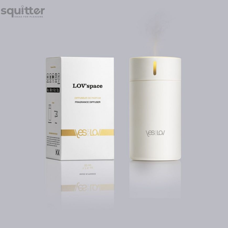 Ароматичний дифузор YESforLOV LOV'space + рефіл Bewitching Fragrance Refill, спокусливий аромат SX4531 - онлайн-сексшоп Сквітер