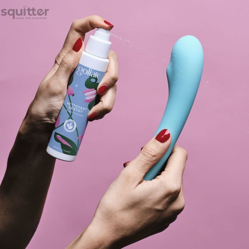 Антибактеріальний спрей для іграшок Goliate Nettoyant Sextoy 100 мл, безпечний для тіла SX3018 - онлайн-сексшоп Сквітер