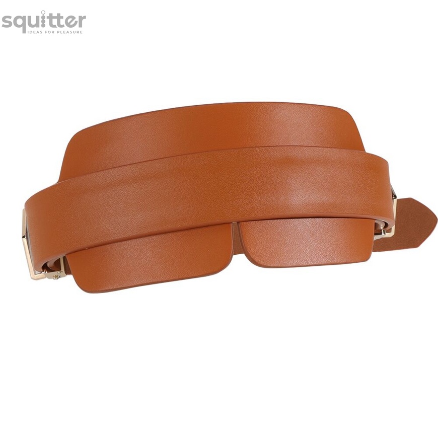 Маска на очі LOCKINK Blindfold Kit- Brown SX0832 фото