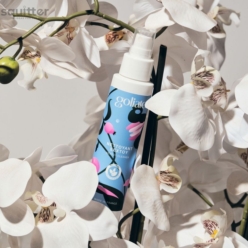 Антибактеріальний спрей для іграшок Goliate Nettoyant Sextoy 100 мл, безпечний для тіла SX3018 - онлайн-сексшоп Сквітер