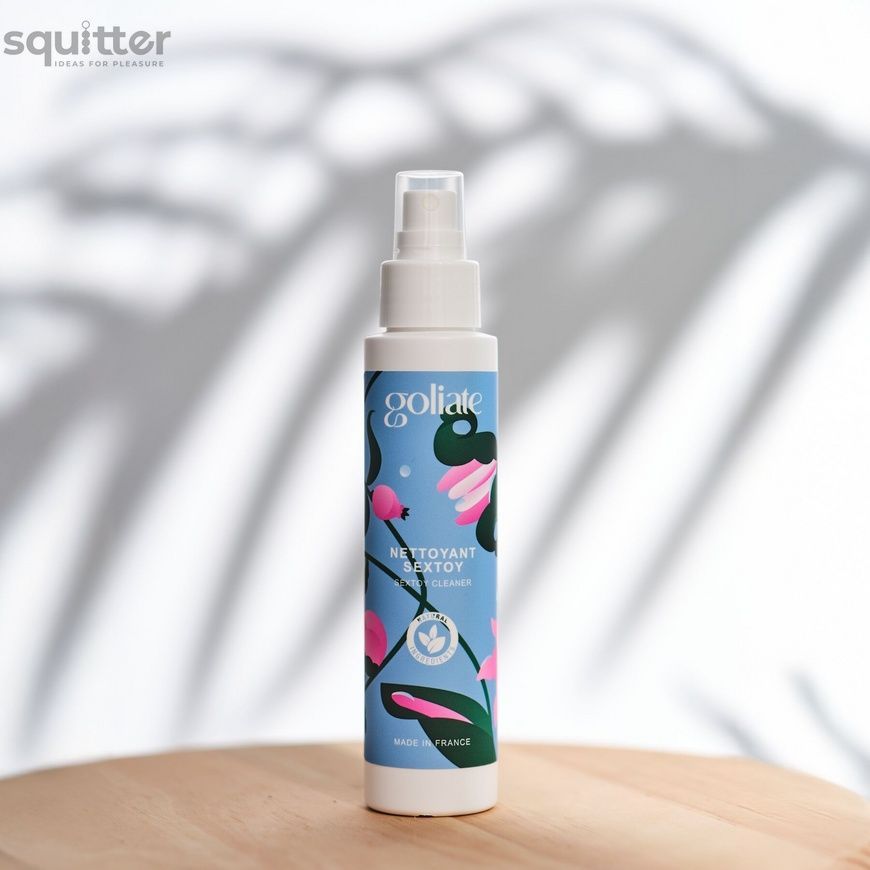 Антибактеріальний спрей для іграшок Goliate Nettoyant Sextoy 100 мл, безпечний для тіла SX3018 - онлайн-сексшоп Сквітер