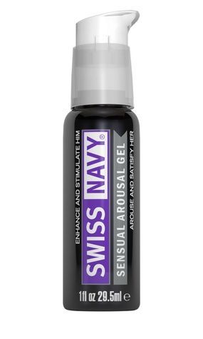 Возбуждающий лубрикант на водно-силиконовой основе Swiss Navy Sensual Arousal Gel 29,5 мл SO5693 - онлайн-сексшоп Сквитер
