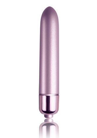 Вибропуля Rocks Off RO-90mm Touch of Velvet Soft Lilac матовая SO2038 - онлайн-сексшоп Сквитер