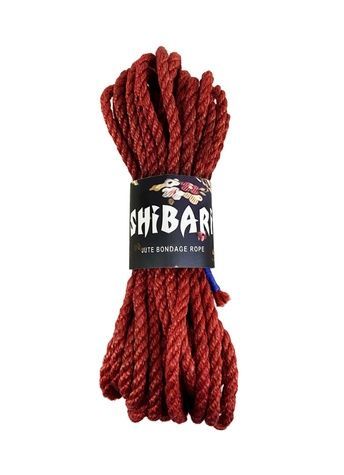 Джутовая веревка для Шибари Feral Feelings Shibari Rope, 8 м красная SO4005 - онлайн-сексшоп Сквитер