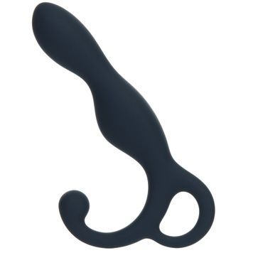 Масажер простати Lux Active LX1 Anal Trainer 5.75&Prime;, Dark Blue, віброкуля в комплекті SO6837 - онлайн-сексшоп Сквітер