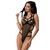 Боді-монокіні Passion Exclusive HAGAR BODY S/M, black PS24702 - онлайн-сексшоп Сквітер