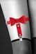 Гартер на ногу Bijoux Pour Toi - WITH BOW Red, сексуальна підв'язка з бантиком, екошкіра SO2221,2 - інтернет-магазин інтимних товарів Squitter