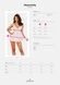Пеньюар и трусики Obsessive Heavenlly babydoll & thong XS/SSO8163,5 - интернет-магазин интимных товаров Squitter