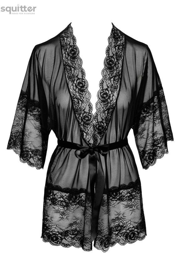 Пеньюар Kissable Midnight Kiss Negligee L/XL SX1967 - онлайн-сексшоп Сквітер