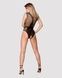 Сетчатый бодистокинг с доступом Obsessive B115 teddy S/M/L, черныйSO7204,4 - интернет-магазин интимных товаров Squitter
