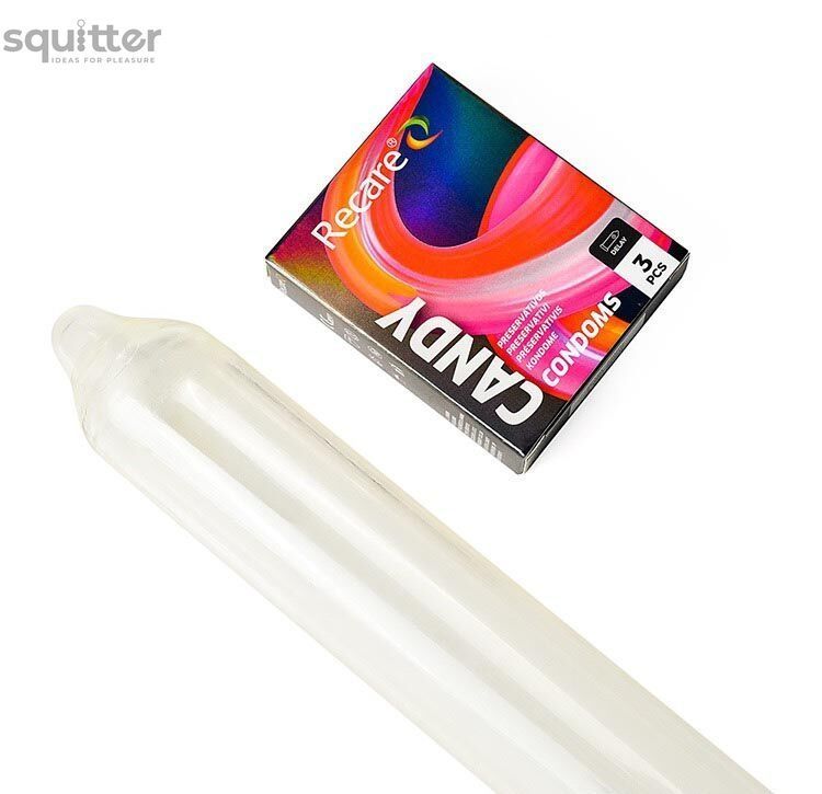 Презервативи Holographic Recare Delay Candy Condoms 3 шт, пролонгувальний ефект, цукерковий аромат SX3330 - онлайн-сексшоп Сквітер