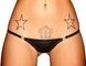 русики з мокрим ефектом Noir Handmade P005 Panties XL, відкриваються збоку SX0010,4 - інтернет-магазин інтимних товарів Squitter