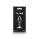 Скляна анальна пробка NS Novelties Crystal - Desires - Red Heart - Small SX4352,4 - інтернет-магазин інтимних товарів Squitter