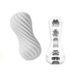 Мастурбатор Tenga Flex Silky White с изменяемой интенсивностью, можно скручиватьSO1645,1 - интернет-магазин интимных товаров Squitter