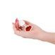 Скляна анальна пробка NS Novelties Crystal - Desires - Red Heart - Small SX4352,2 - інтернет-магазин інтимних товарів Squitter