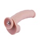 Силиконовый фаллоимитатор для секс-машин Hismith 8.3″ Silicone Dildo, изогнутый, система KlicLok SO6205 фото 1