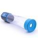 Автоматична вакуумна помпа Men Powerup Passion Pump Blue, LED-табло, перезаряджувана, 8 режимів SO6298,3 - інтернет-магазин інтимних товарів Squitter