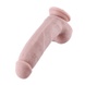 Силиконовый фаллоимитатор для секс-машин Hismith 8.3″ Silicone Dildo, изогнутый, система KlicLok SO6205 фото 4