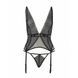 Напівпрозорий корсет Passion Exclusive MIRAJANE CORSET XXL/XXXL, black PS26409,5 - інтернет-магазин інтимних товарів Squitter