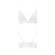 Эластичный топ с кружевом Passion PS001 TOP white, size LSO4187,4 - интернет-магазин интимных товаров Squitter